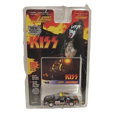 KISS Gene Simmons Johnny Lightning Die-Cast Car with Card #40