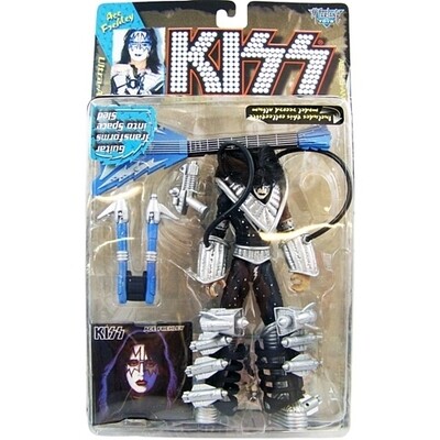KISS Ace Frehley McFarlane Series One Ultra Acton Figures with Solo Album