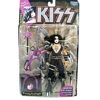 KISS Paul Stanley McFarlane Series One Ultra Acton Figures with Solo Album