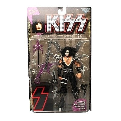 KISS Paul Stanley McFarlane Series One Ultra Acton Figures with S Letter Base