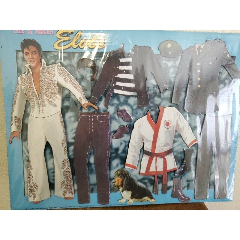 Elvis Presley Magnetic Playset