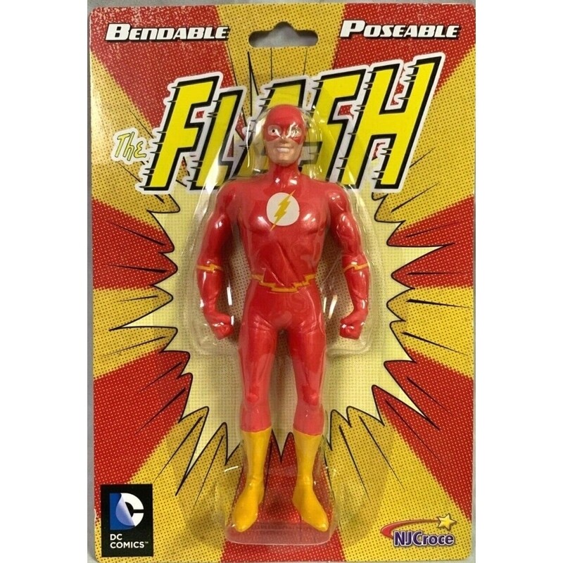 5 1/2&quot;H DC Comics Flash Bendable Figure