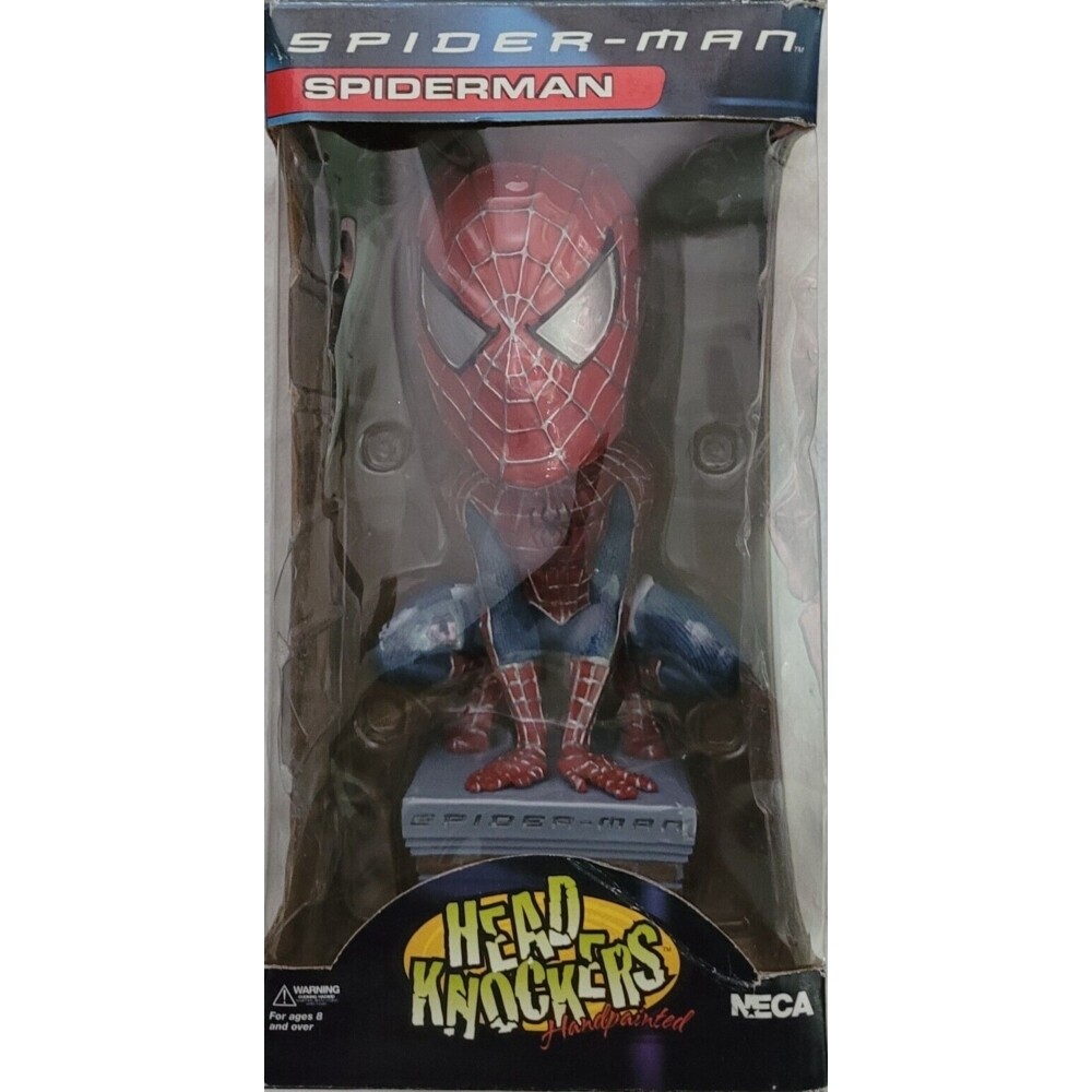 Marvel - 8"H Spider-Man Head Knockers Bobblehead Doll