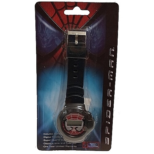 Marvel Spider-Man LCD Watch (Black)