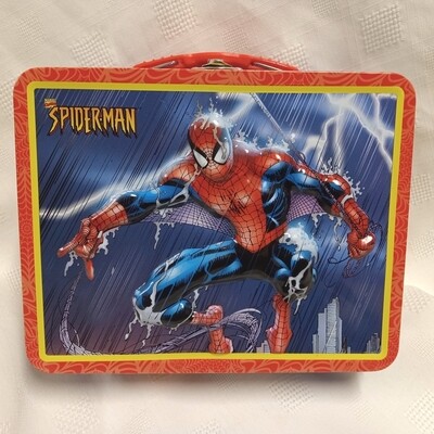 Marvel Spider-Man Metal Mini Lunchbox/Tote
