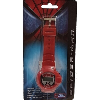 Marvel Spider-Man LCD Watch (Red)