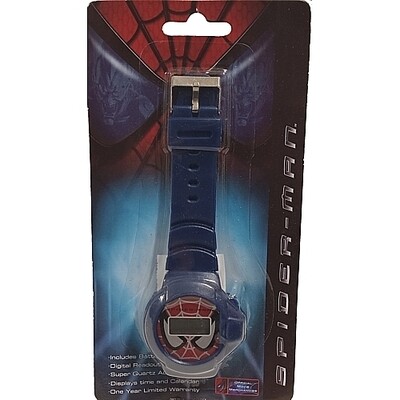 Marvel Spider-Man LCD Watch (Blue)