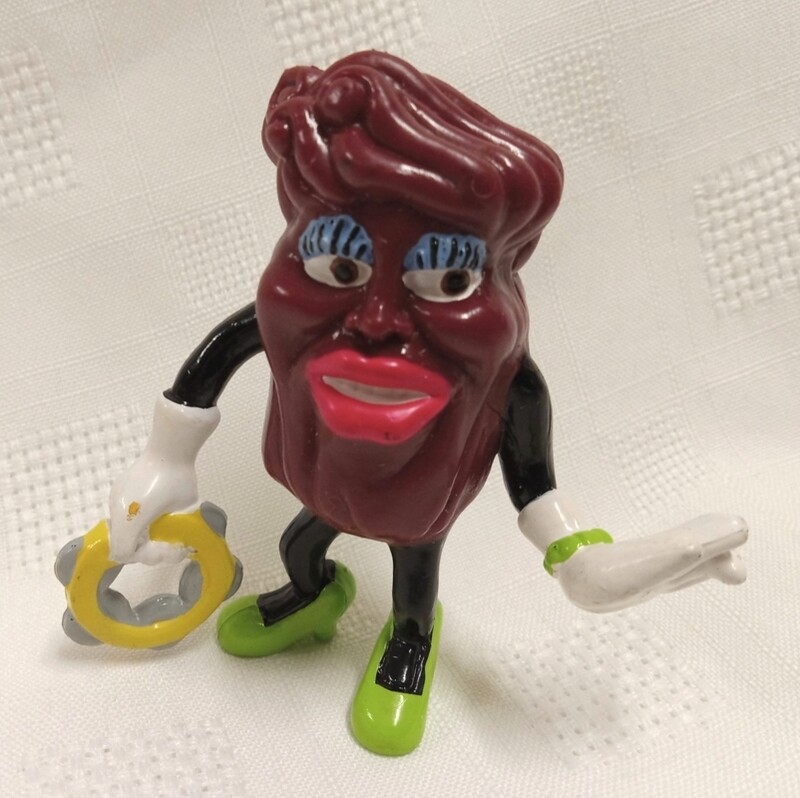 California Raisins Ms. Marvelous Tambourine PVC Figure