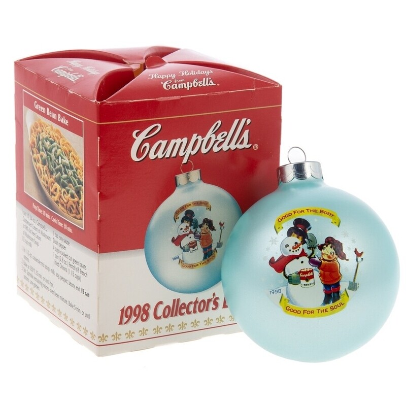 Campbell&#39;s Soup Kids Christmas Ornament Ball - 2008 Collector&#39;s Series
