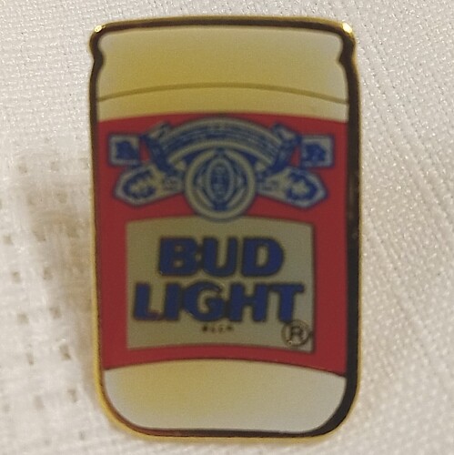 Bud Light Can Enamel Pin