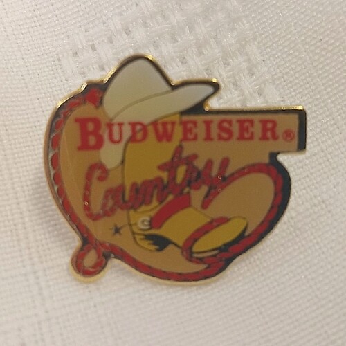 Budweiser Country Enamel Pin