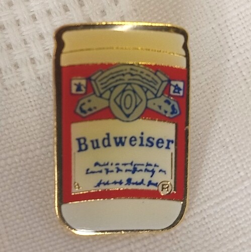 Budweiser Can Enamel Pin