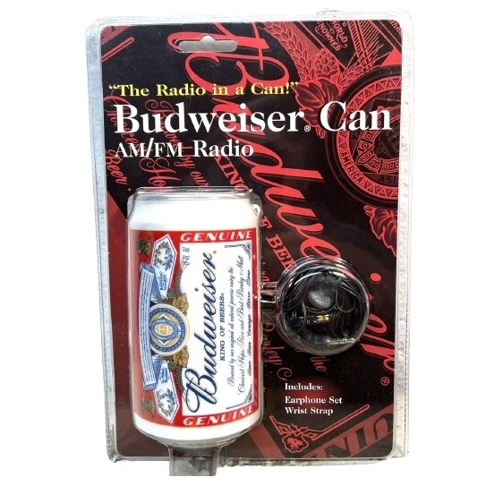 Budweiser Can AM/FM Radio