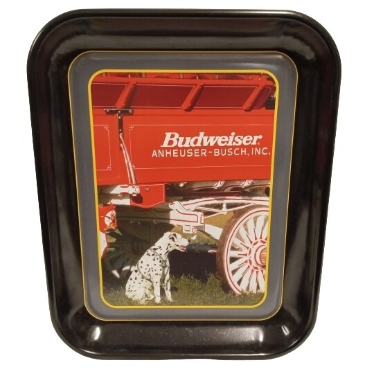Budweiser LARGE Metal Serving Tray - Dalmatian