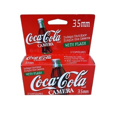 Coca-Cola Single Use Camera with Flash