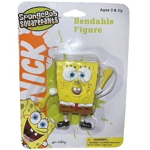 SpongeBob SquarePants 3"H Bendable Figure