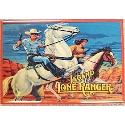 The Legend of The Lone Ranger Metal Magnet