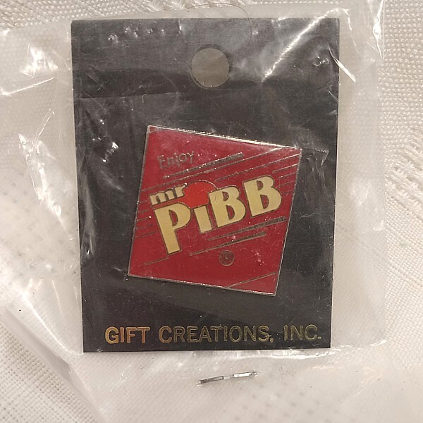 &quot;Enjoy Mr. Pibb&quot; Enamel Pin / Tie Tack