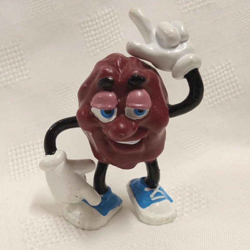 California Raisins LARGER Justin X Grape PVC Figure