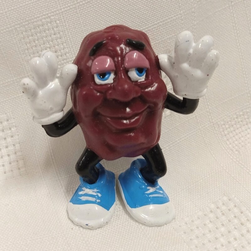 California Raisins Smaller Justin X Grape PVC Figure