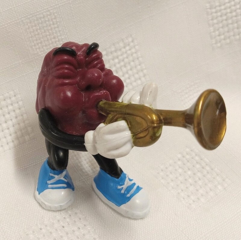 California Raisins Trumpy TruNote PVC Figure