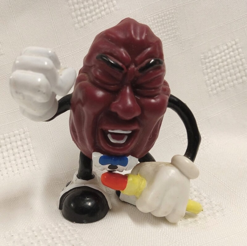 California Raisins LARGER Tiny Goodbite PVC Figure