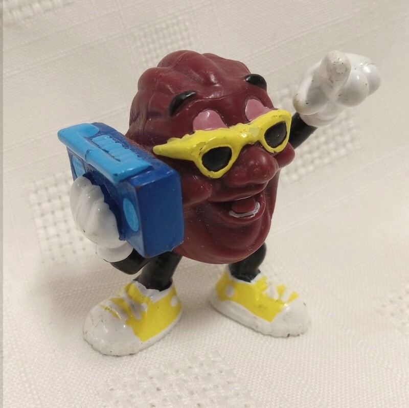 Hardee&#39;s California Raisins Captain Toonz PVC Figure