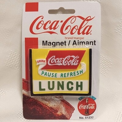 Coca-Cola Magnet - Drink Coca-Cola. Pause Refresh Lunch