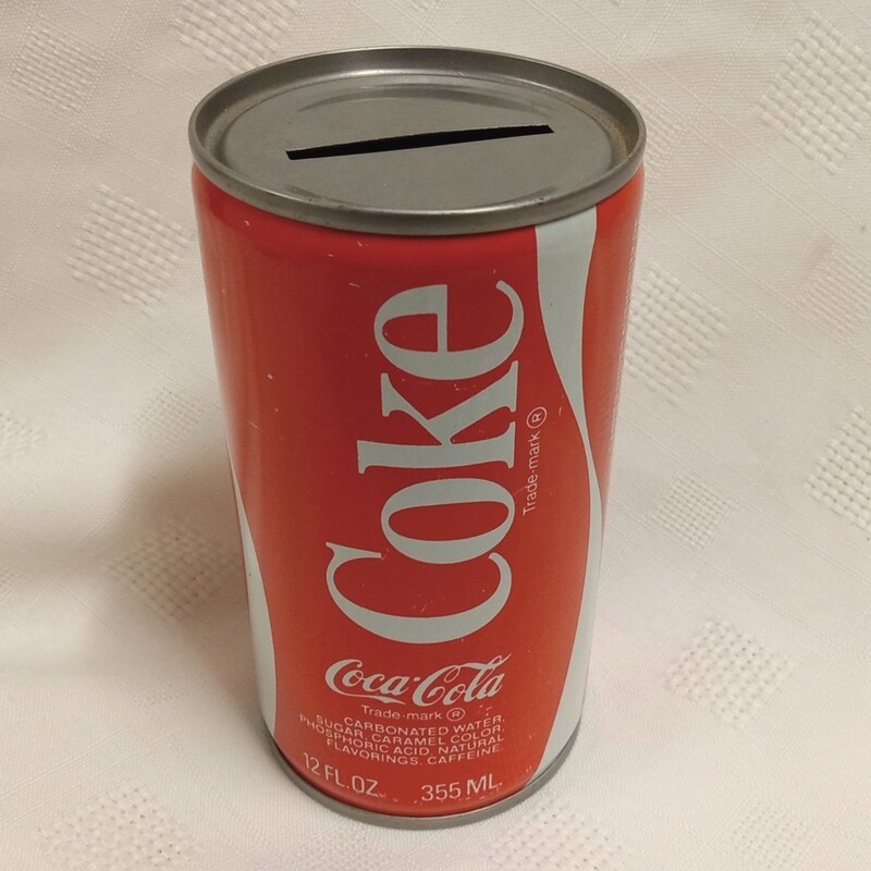 Vintage Coca-Cola Metal Bank