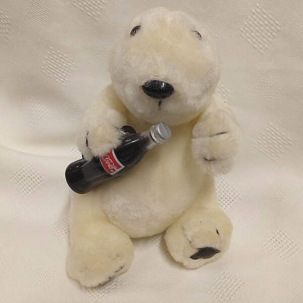 Coca-Cola Polar Bear 6"H Plush