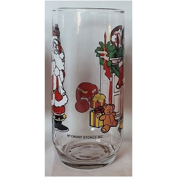 Coca-Cola McCrory's Christmas Glass (1990s)