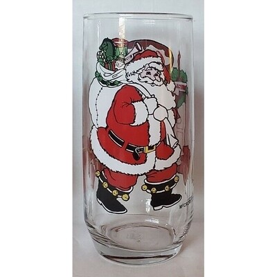 Coca-Cola McCrory's Christmas Glass (1990s)