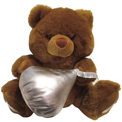 13&quot;H Hershey Bear Plush with Hershey&#39;s Kiss