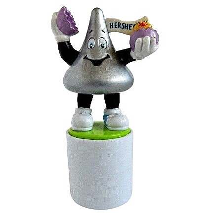 Hershey&#39;s Kiss Easter Topper with Purple Egg and Chick