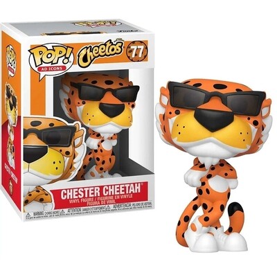 Cheetos Chester Cheetah 3 3/4"H POP! Ad Icons Figure #77