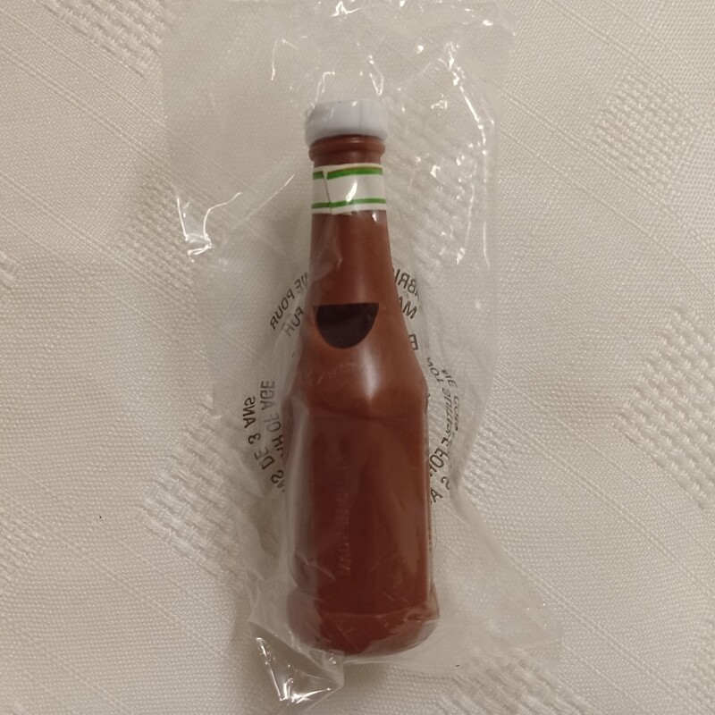 Heinz Ketchup Bottle Plastic Whistle