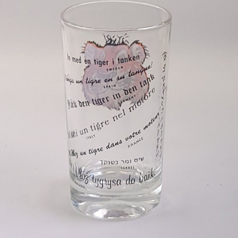 Esso Tiger  Glass