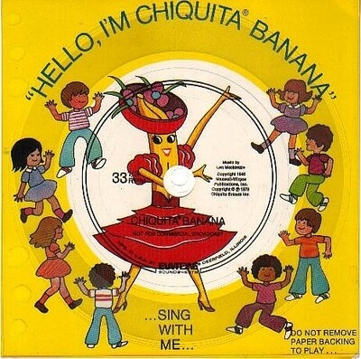 Chiquita Paper Record "Hello, I'm Chiquita Banana"