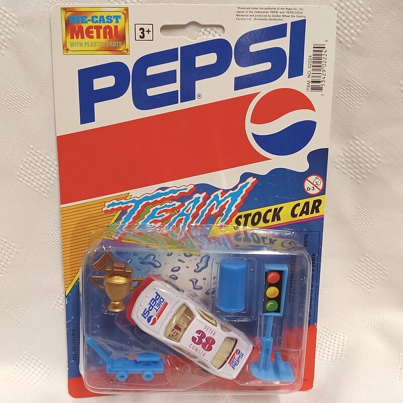 Diet Pepsi Die Cast Stock Car Set