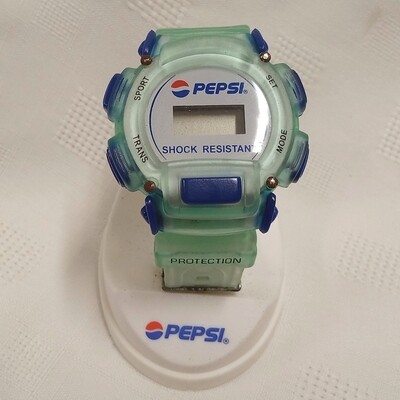 Pepsi 4 Function LCD Watch