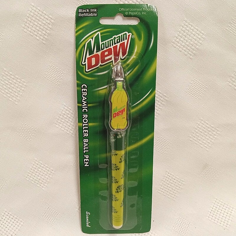Mountain Dew &quot;Scented&quot; Ceramic Roller Ball Pen