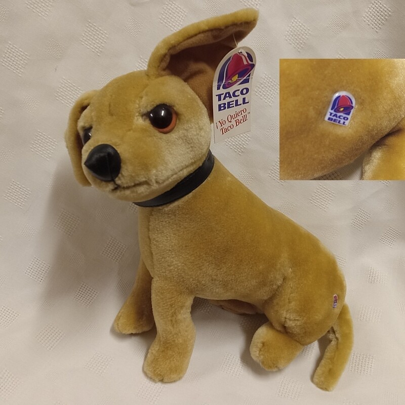 12&quot;H Taco Bell Chihuahua Plush