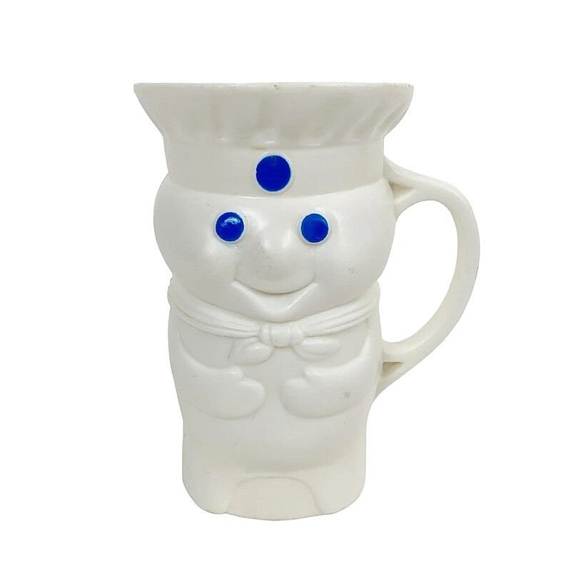 Pillsbury Doughboy Plastic Cup/Mug - 1979