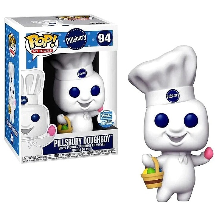 Pillsbury Doughboy 3 3/4"H POP! Ad Icons Figure #94