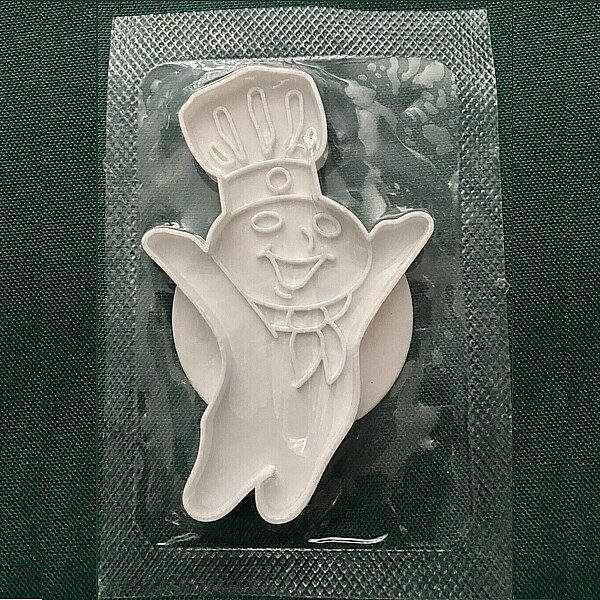 Pillsbury Doughboy Plastic Cookie Cutter