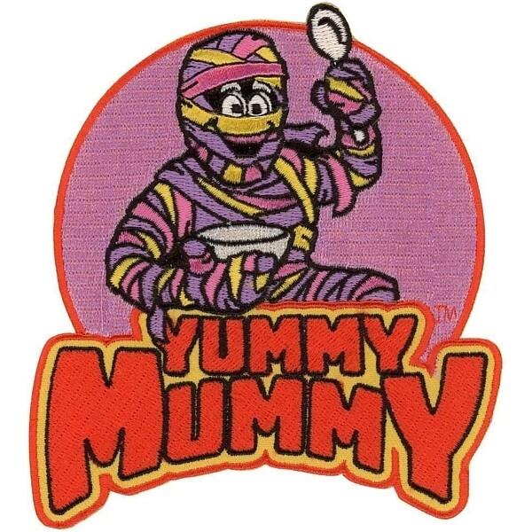 Yummy Mummy Monster Cereal Embroidered Patch