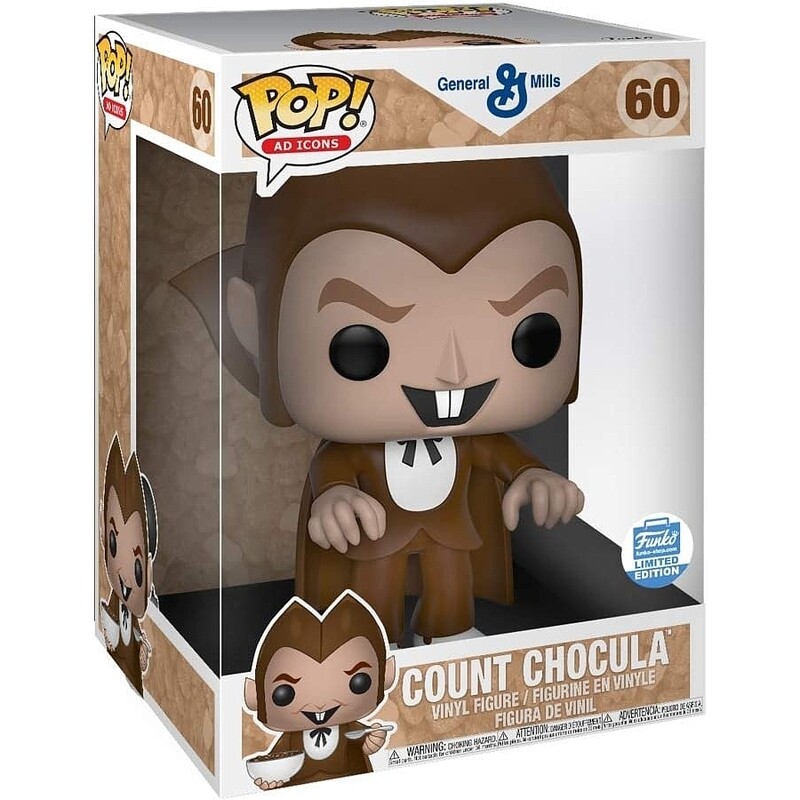 Count Chocula Supersized 10&quot;H POP! Ad Icons Vinyl Figure #60