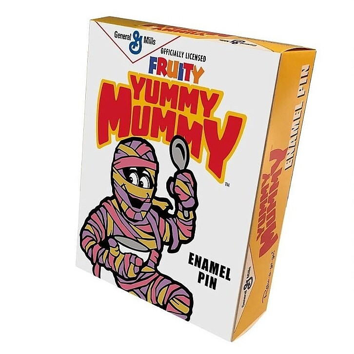Yummy Mummy Head Enamel Pin