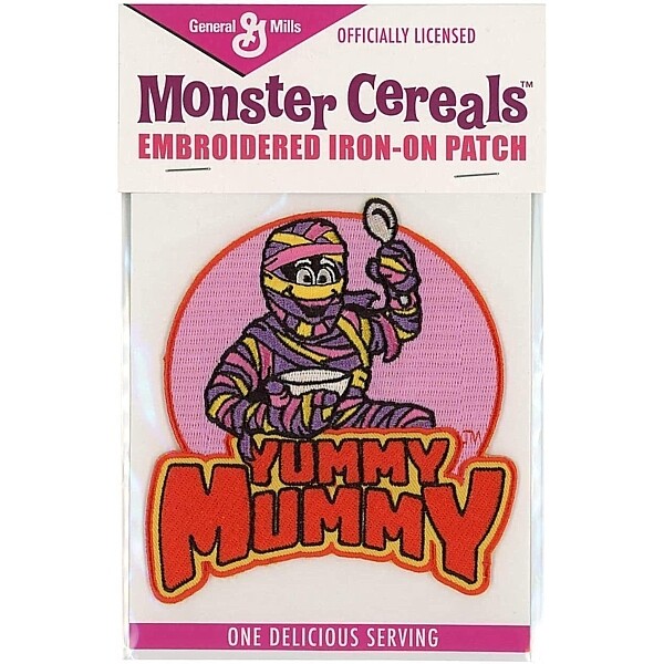 Yummy Mummy Monster Cereal Embroidered Patch