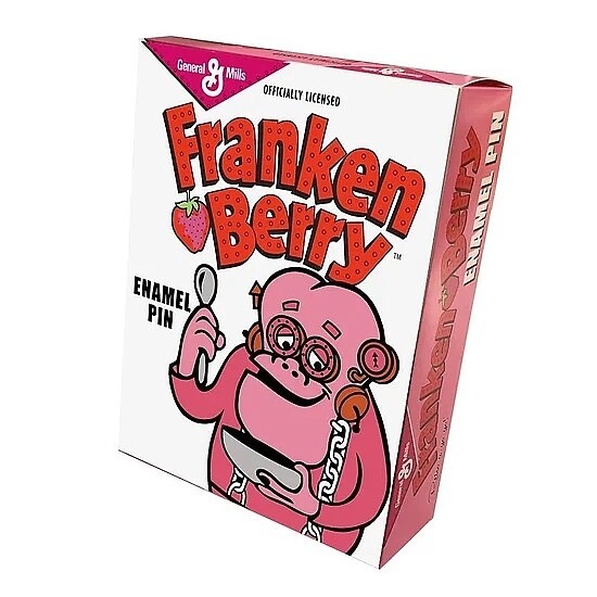 Franken Berry Full Body Enamel Pin